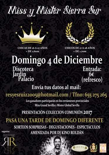 [:es]Mantecados de Estepa par la Gala Miss y Mister de la Sierra Sur [:]