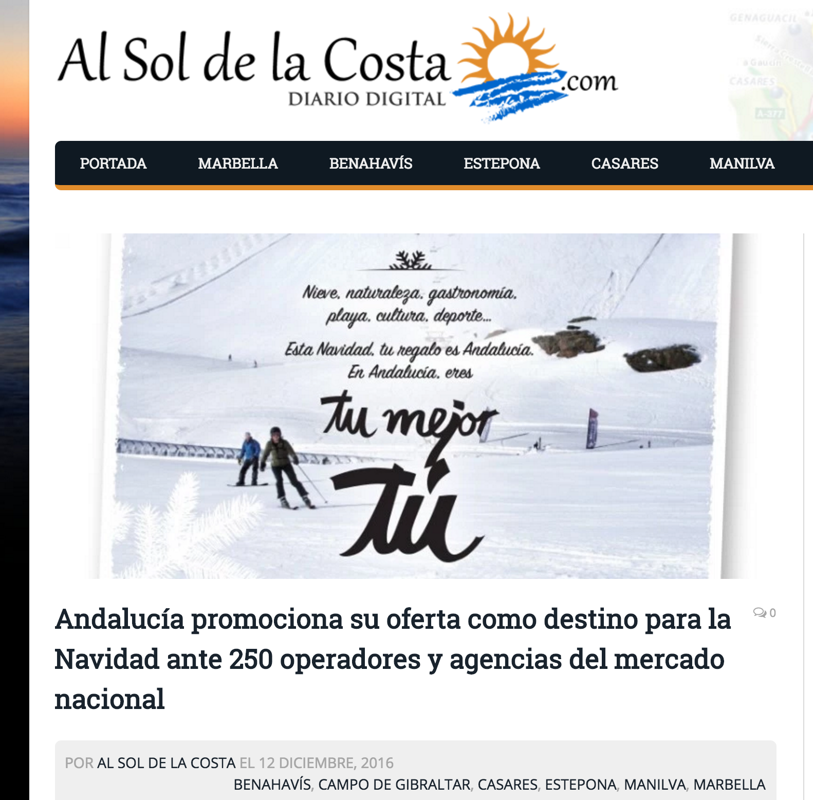 [:es]Andalucía promociona su oferta como destino para la Navidad ante 250 operadores y agencias del mercado nacional[:]