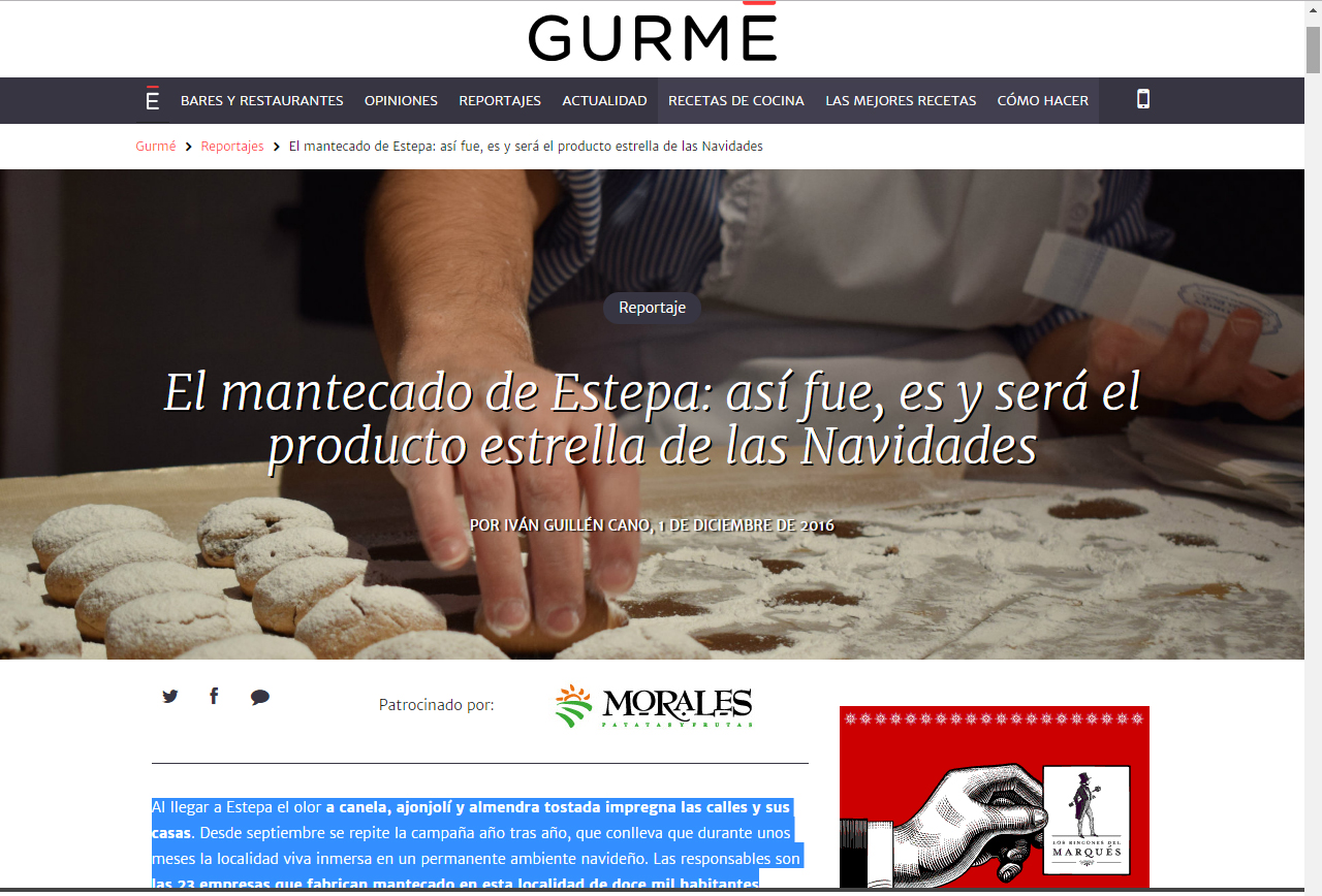 [:es]El mantecado de Estepa: así fue, es y será el producto estrella de las Navidades[:]