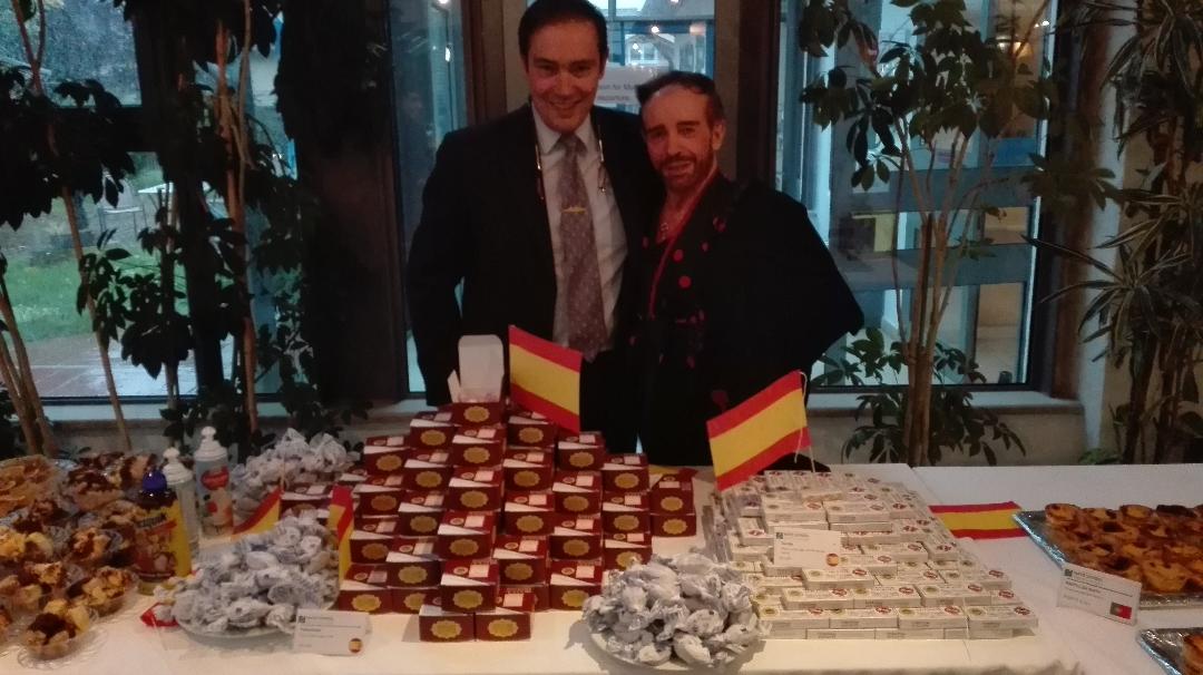 [:es]Mantecados de Estepa en la jornada gastronómica de la Misión Española en la OTAN[:]