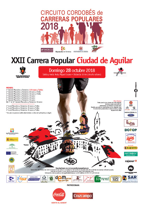 [:es]Mantecados de Estepa en la XXII Carrera Popular de Aguilar de la Frontera[:]