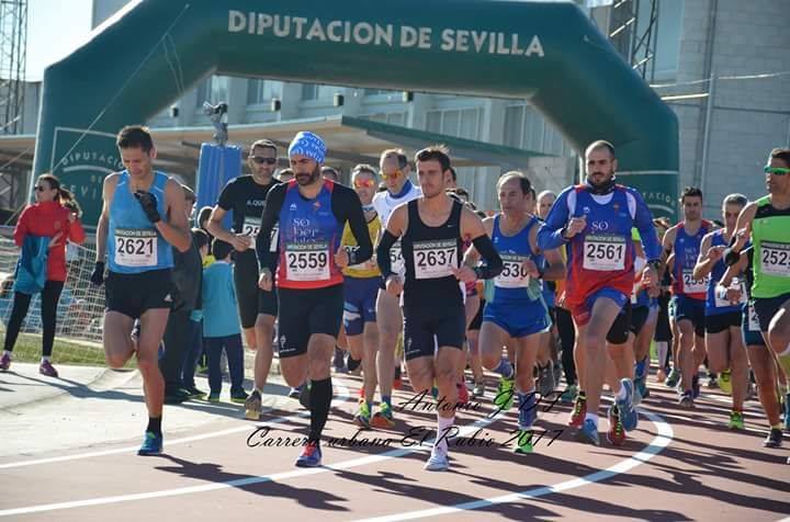 Nuestros dulces navideños en la VII Carrera Urbana de El Rubio