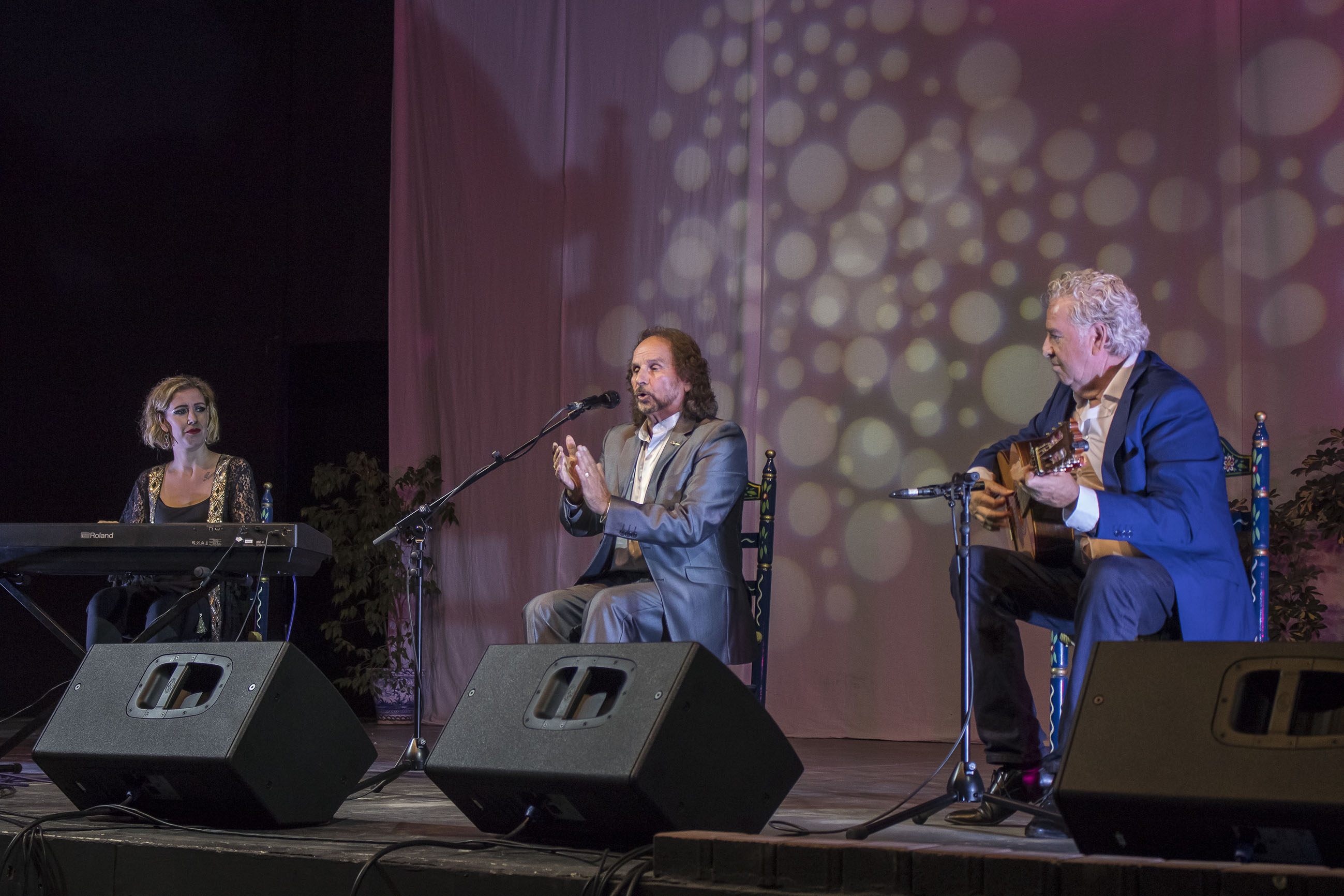 El Mantecado y Polvorón de Estepa apoyando al flamenco