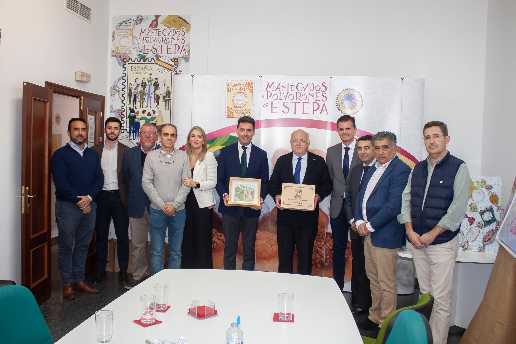 El Presidente del Parlamento andaluz se reúne este lunes con el sector del mantecado de Estepa