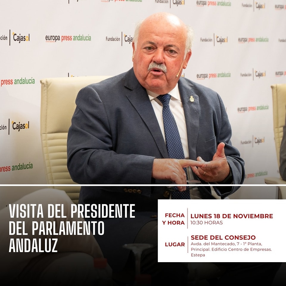 El presidente del Parlamento se reúne con el sector del mantecado