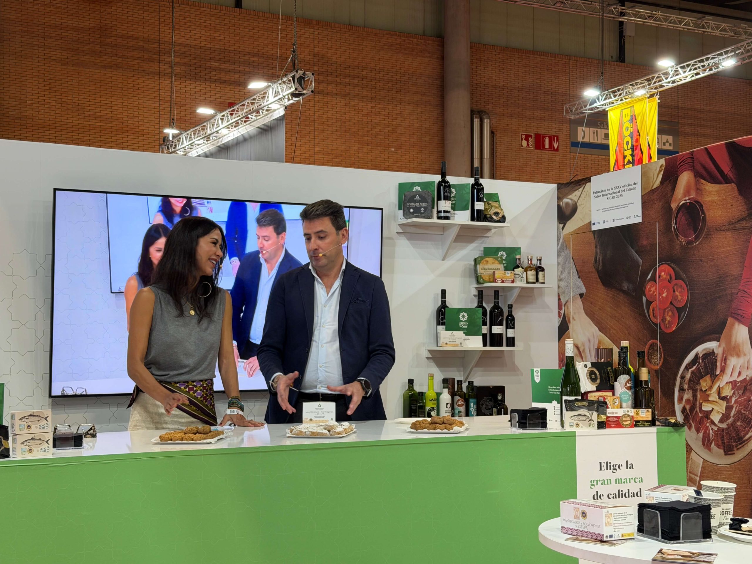 Los mantecados y polvorones de Estepa ponen sabor a SICAB