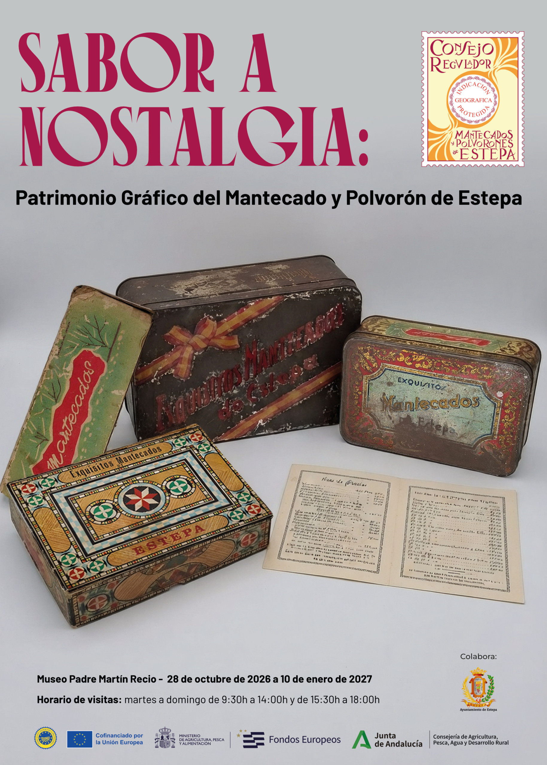 «Sabor a nostalgia»: Estepa recorre la historia de sus mantecados y polvorones a través de su patrimonio gráfico